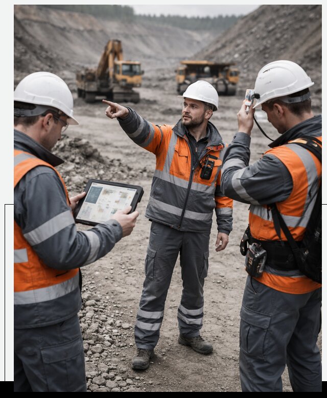 Система контроля персонала для горнодобывающей отрасли в Новошахтинске