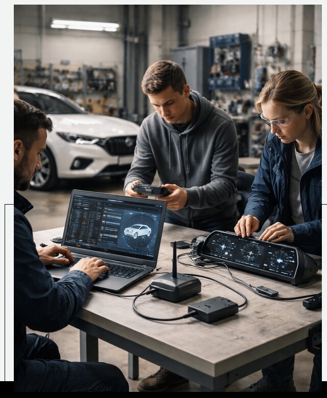 Разработка Connected Car и ПО для автопрома в Новошахтинске