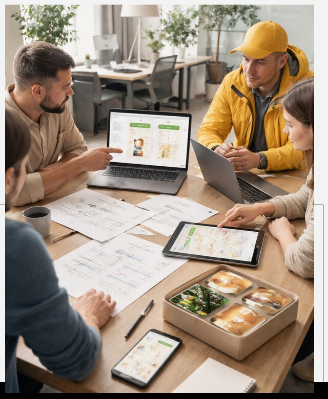 Разработка агрегатора доставки еды в Новошахтинске от 15624 р., АвикейНвш